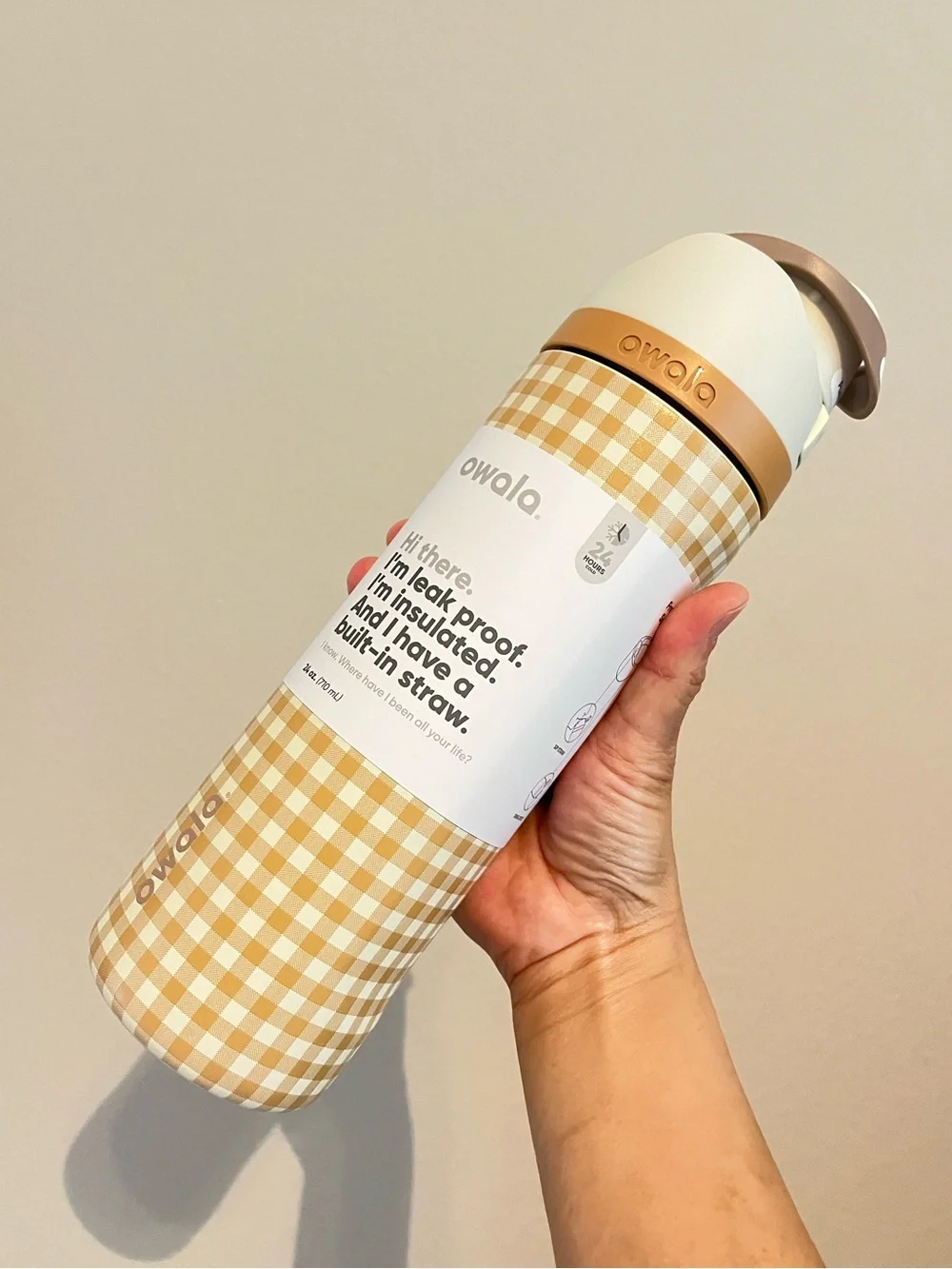 Owala 24 fl oz Stainless Steel Special Edition FreeSip Insulated Water Bottle🌸